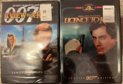 A View to a Kill And A License To Kill, DVD, new - Image 1 of 2