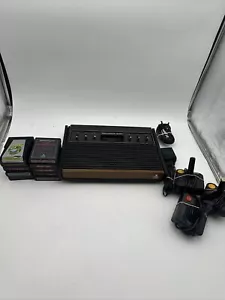Atari 2600 Sunnyvale HEAVY SIXER: Joysticks, Wires, 10 Games,Inc, 3 Joysticks - Picture 1 of 13
