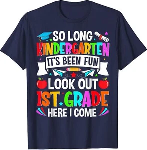 Kindergarten Graduation Shirt 2025 Kids Boys Girls Graduate T-Shirt Hoodie - Picture 1 of 17