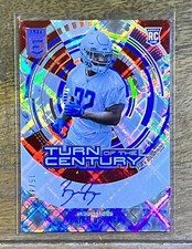 2023 Elite Brian Branch Turn of the Century Rookie Auto Red /49 RC Lions