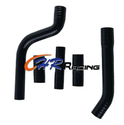 Black Silicone Radiator Hose for 2010 2011 2012 2013 Yamaha YZF250 YZ250F - Image 1 of 4