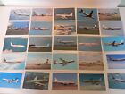 Job Lot Aviation Postcards x 25. Boeing 707. PanAm,Sabena,Sudan,Airlift,Cunard