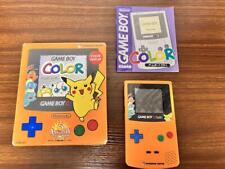 Game Boy Color Nintendo Pokemon Center Limitowany pomarańczowy niebieski 3. rocznica