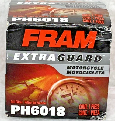 Fram PH6018 Extra Guard Motorcycle Oil Filter & Snowmobile, All-Terrain Vehicles - Image 1 of 4