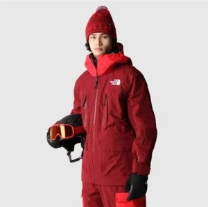 NWT Mens TNF Dragline Jacket $425  red cordovan DryVent BioBase 3 layer size XXL - Picture 1 of 8