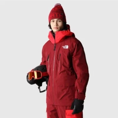 NWT Mens TNF Dragline Jacket $425  red cordovan DryVent BioBase 3 layer size XXL - Image 1 of 4