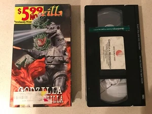 Godzilla Vs. Mechagodzilla (VHS, 1997/1988) Masaaki Daimon - Picture 1 of 3