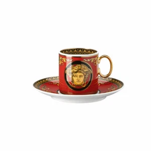 Rosenthal Versace filiżanka do espresso 2 szt. porcelana Meduza 100ml 19335-409605-14715 - Zdjęcie 1 z 1