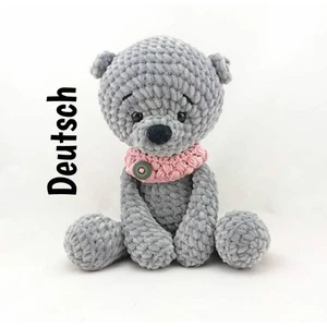 PDF Crochet Pattern for Teddy Micha - Picture 1 of 7