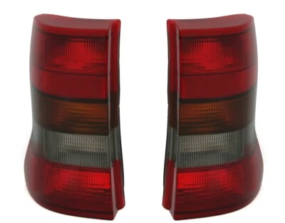 TYC Rückleuchten Set für Opel Astra F Caravan Kombi 1991-1998 Facelift Rot Smoke - Bild 1 von 3