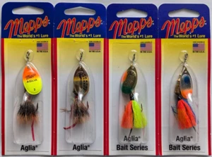 4 - Mepps Aglia Spinner - 1/6 oz. - Four Popular Colors! - Picture 1 of 1