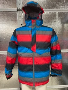 Millennium Three Snowboard Jacket - Youth XL - Ski Winter Snow - Striped - M3 - Picture 1 of 14