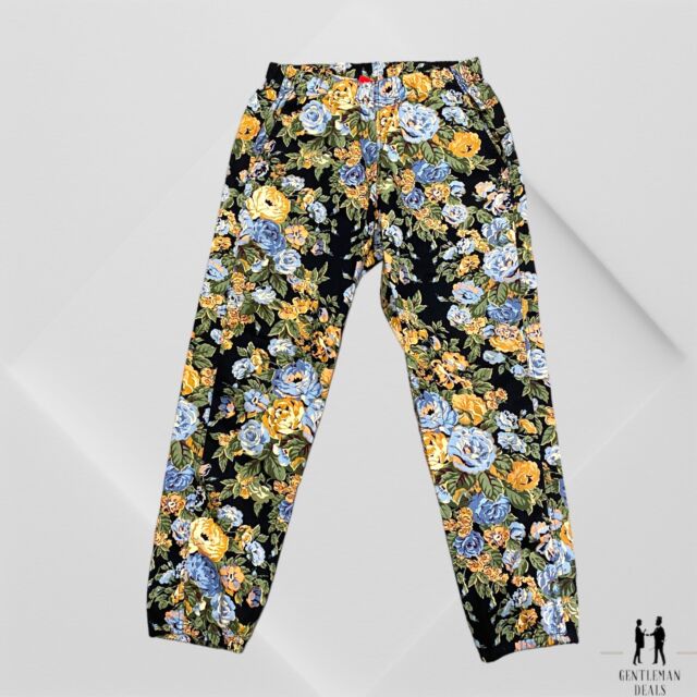 supreme Flower pant 14fw L