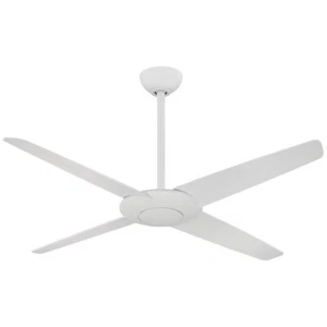 Minka-Aire F738-WHF Contemporary Ceiling Fan 52-Inch 4-Blade 3-Speed Flat White - Picture 1 of 2