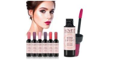 VIC_SPACE1 Wine Lipstick Long Lasting Lip Stains Set Waterproof Gloss Tint Matte 6 Colors