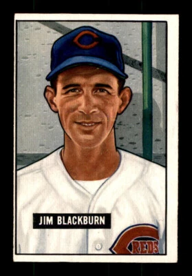 1951 Bowman #287 Jim Blackburn EX-MT - Image 1 of 2