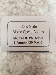 KBWC-15K Wall Mount Fan Control - Picture 1 of 2