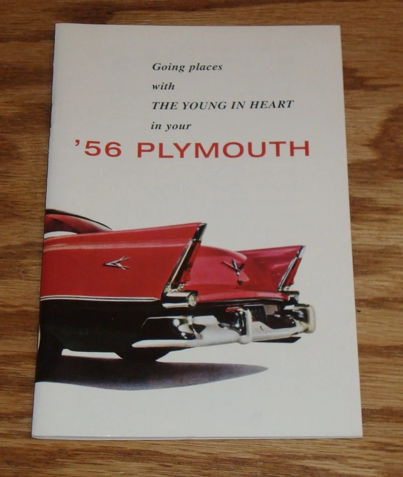 Manual del operador del propietario de Plymouth 1956 56 Belvedere Fury Savoy Plaza Foto 1 de 1