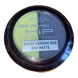 L'Oreal Paris HiP Studio Secrets Professional Matte Eye Shadow Duo’s Perky 307 - Picture 1 of 2