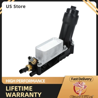 Carcaça do filtro do resfriador de óleo do motor 5184294AE para 2011 2012 2013 DODGE AVENGER 3,6L - Imagem 1 de 4