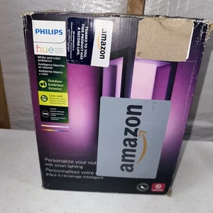 Philips Hue Impress Outdoor Smart Wall LED Light 16W Acrylic Black (READ!) - Picture 1 of 7