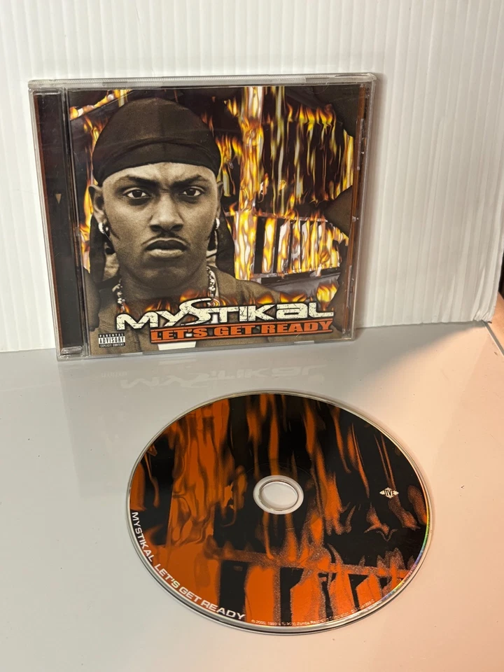 Let's Get Ready от Mystikal (CD, сентябрь 2000, джайв) музыкальный компакт-диск винтажный рэп Y2K - Изображение 1 из 1