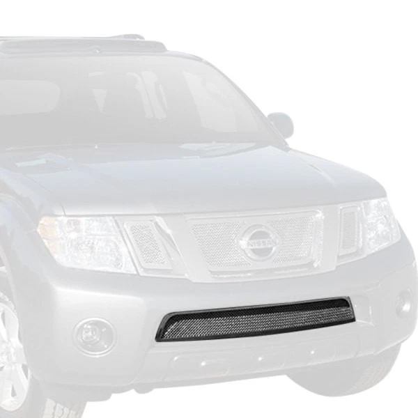 For Nissan Pathfinder 08-12 Bumper Grille Upper Class Series Polished Formed - Image 1 of 3