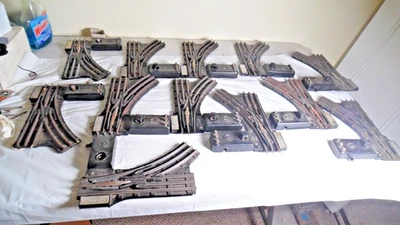 Lionel Vintage/Postwar 022 Remote Switches 7 Left Hand 5 RH total 12 Pcs -As Is - Image 1 of 3
