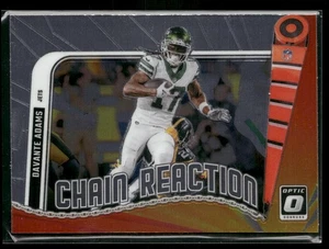 2024 Donruss Optic #8 Davante Adams Chain Reaction New York Jets - Picture 1 of 2
