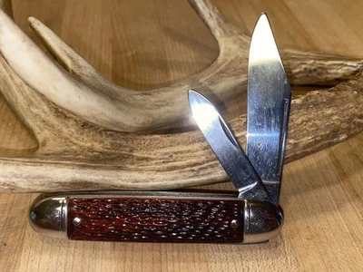 Vintage NOS 2 Blade Pocket Knife Colonial Prov. USA - Image 1 of 4