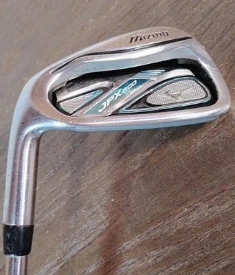 Mizuno JPX 800 Single 7 Iron On A Generic Steel Shaft Left Handed Club Lamkin - Image 1 of 4
