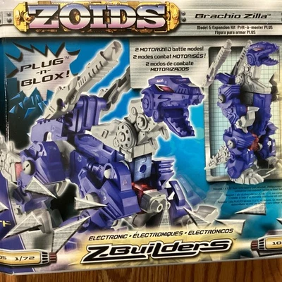 Hasbro Zoids Z Builders #105 Brachio Zilla 2003 de colección sellado nuevo Foto 1 de 4