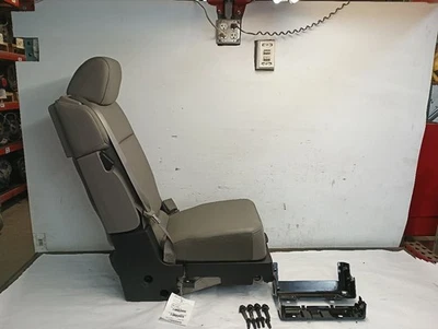 Asiento de salto plegable central delantero 15-20 Ford F150 gris vinilo genuino OEM 12278492 Foto 1 de 4