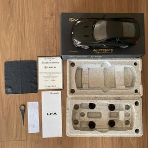  LEXUS LFA MATT BLACK 1/18  334224 - Picture 1 of 6