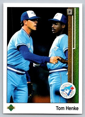 1989 Upper Deck #264 Tom Henke - Image 1 of 2