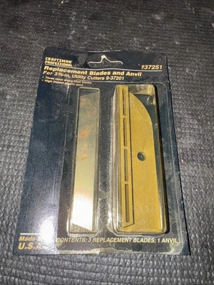 Sears Craftsman USA Nos Replacement Anvil Blade 37251 37201 Utility Handi Cut - Image 1 of 4