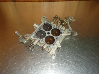 Placa base de carburador de 4 barriles Holley 4150 650 700 750 800 CFM doble bomba carburador Foto 1 de 4