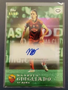 2024, TOPPS PLATINUM, PLAYMAKERS, AUTOGRAPH, MANUELA GIUGLIANO, AS ROM, 92/99 - Picture 1 of 4