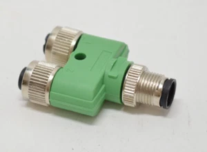 Numatics Aventics Y-Splitter M12 to M12, 5 Pin M/F/F 60V AC/DC TA0500000JC05000 - Picture 1 of 4