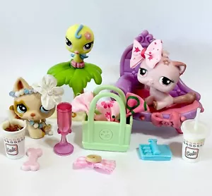 Littlest Pet Shop Seasonal: Frühlingsei #602 Sittich #603 Katze & #604 Deutsch - Bild 1 von 21