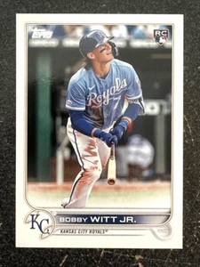 Bobby Witt Jr. 2022 Topps Update RC Kansas City Royals #US100 casi nuevo o mejor cantidad - Imagen 1 de 2