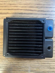 Alphacool NexXxos XT45 Full Copper 120mm Radiator V.2, 120mm x 1, Single Fan - Picture 1 of 3