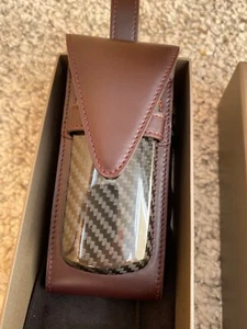 VERTU SIGNATURE S / SIGNATURE M / EXOTIC BURGUNDY LEATHER CARBON FIBER WALLET - Bild 1 von 4