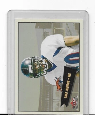 2001 Fleer Tradition Glossy Rookie Stickers 387/699 Chad Johnson #415 RC - Image 1 of 2