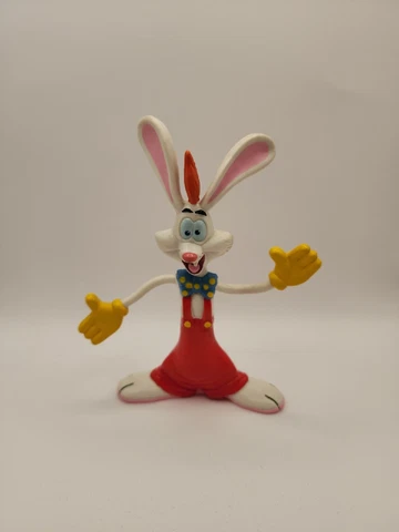 Who Framed Roger Rabbit Bendable Bendy Posable PVC Figure Disney Amblin 1987 VTG Cover
