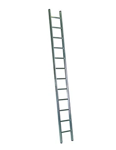 Anlegeleiter "Industrieausführung" 1-teilig verschweißt, 41 cm breit Anzahl - Bild 1 von 5