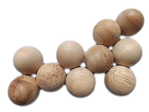50mm (Pack of10) Birch Hardwood Wooden Balls for art / craft / potpourri etc - Picture 1 of 1