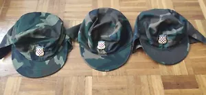 GUERRA DE CROATA POR LA INDEPENDENCIA Gorra con medalla amblem insignia Escudo de armas - Imagen 1 de 6