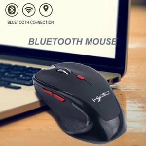 Bluetooth 3.0 Mouse 2400DPI Wireless Optical Mice for Macbook Laptop Notebook PC - Picture 1 of 6