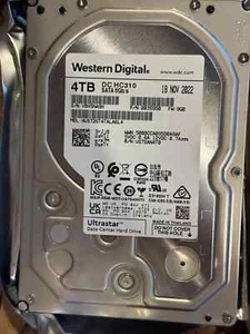 HUS726T4TALE6L4 Western Digital 4 TB WD Ultrastar DC HC310 P/N 0B36040 SATA 3.5" - Afbeelding 1 van 1